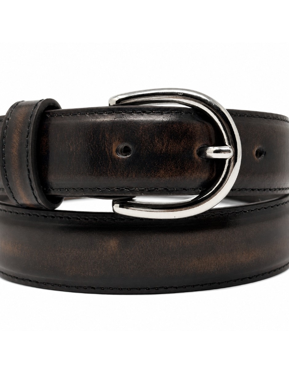 Cinturón de cuero para hombre