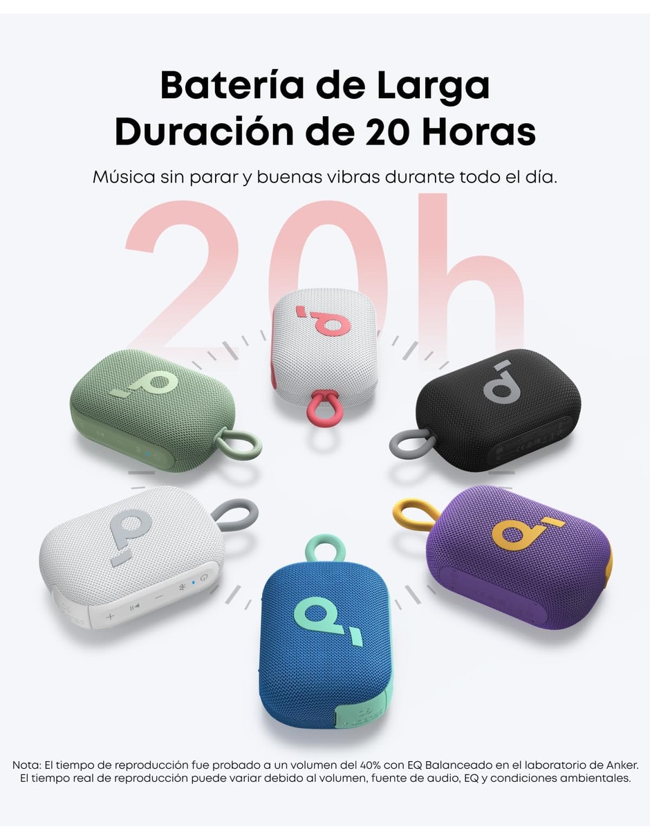 Bocina portátil bluetooth 5