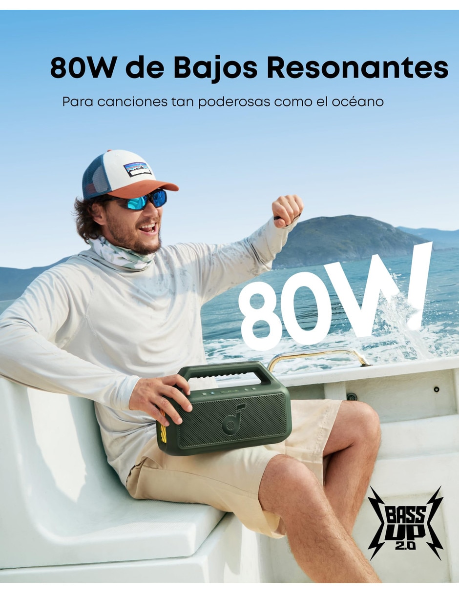 Bocina portátil bluetooth 5