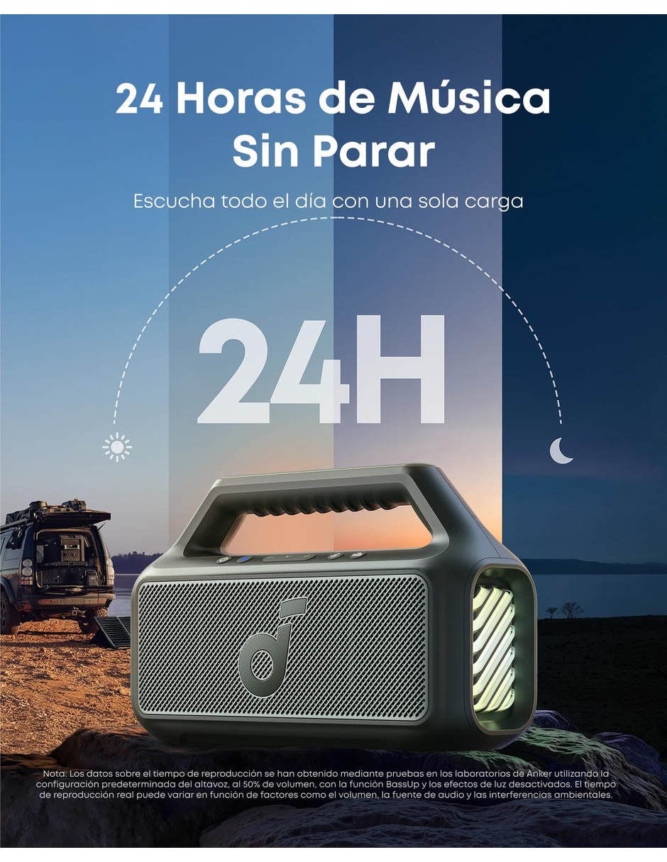 Bocina portátil bluetooth