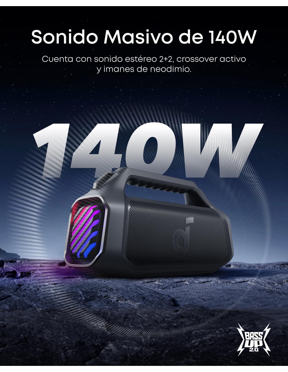 Bocina portátil bluetooth