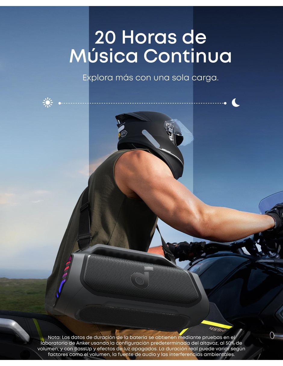 Bocina portátil bluetooth