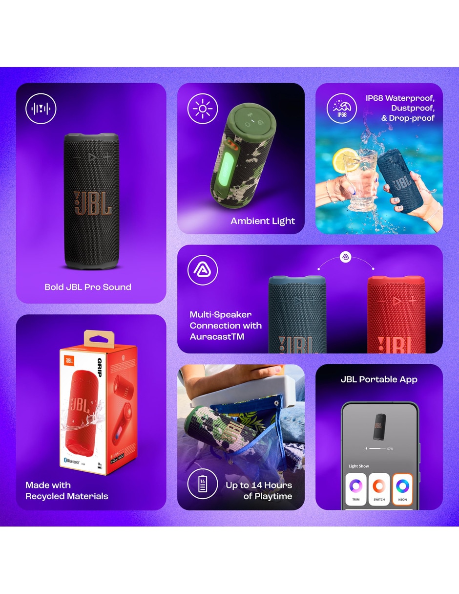 Bocina portátil bluetooth 5