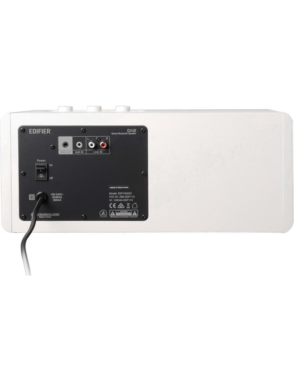 Bocina D12 WH Bluetooth