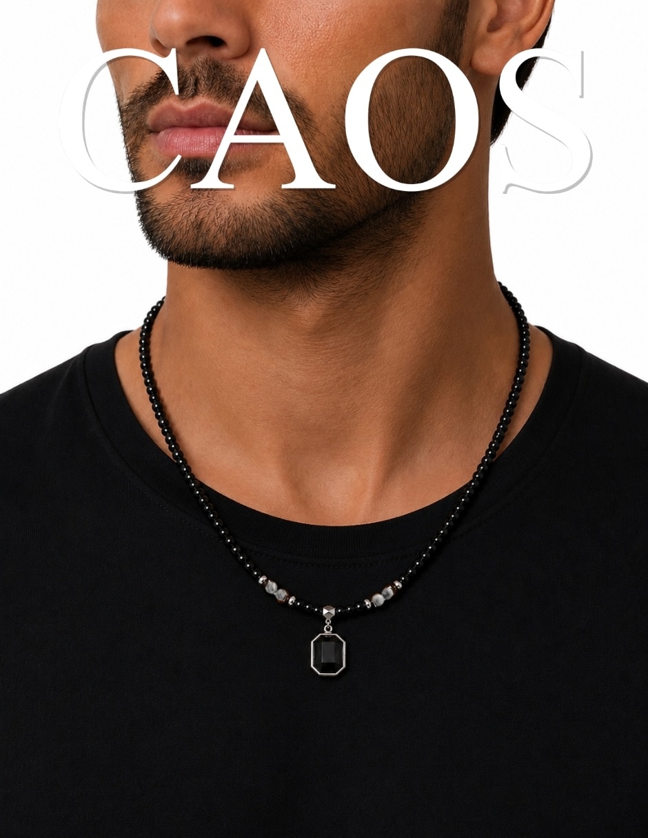 Collar baalam de acero inoxidable