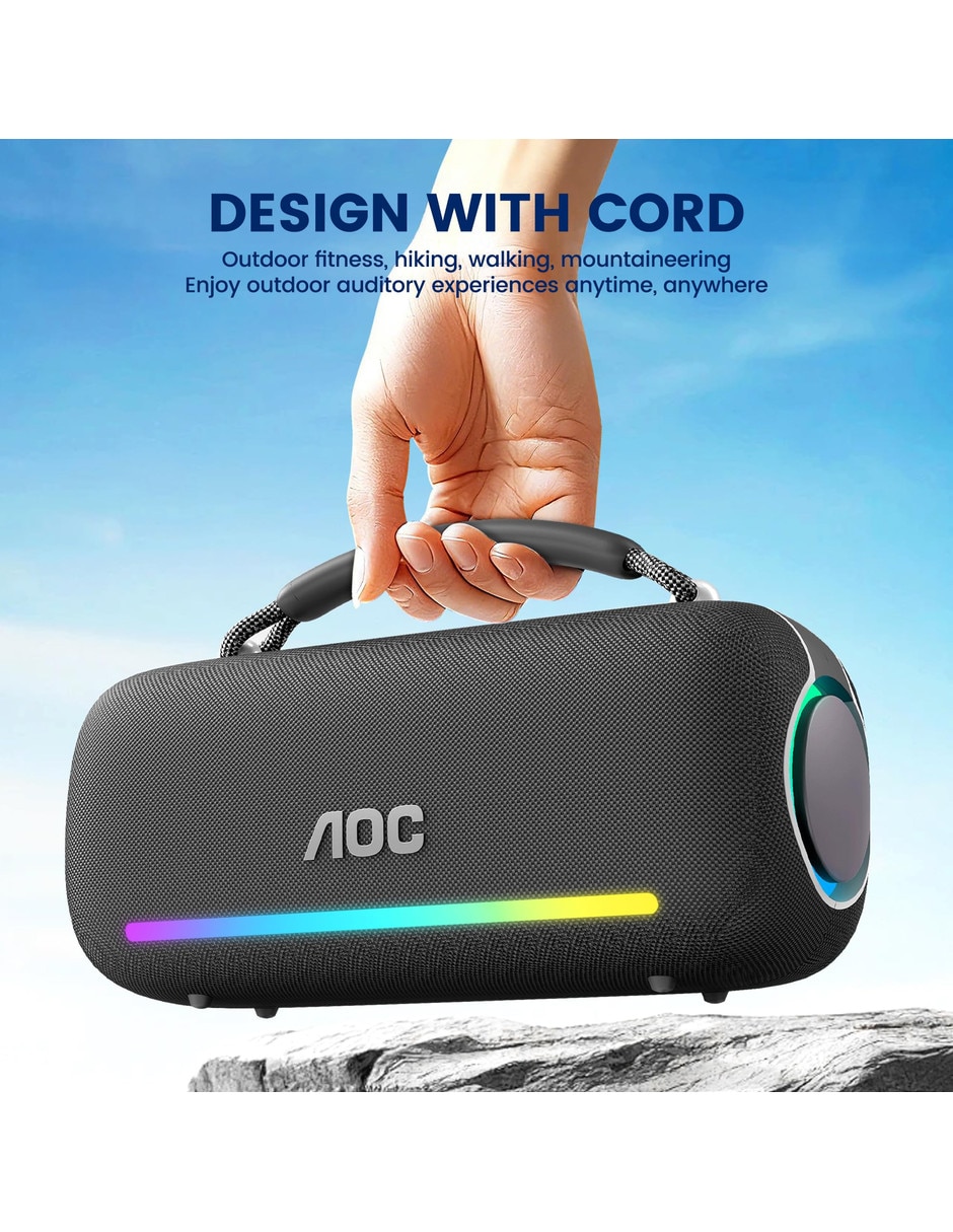 Bocina portátil bluetooth nfc