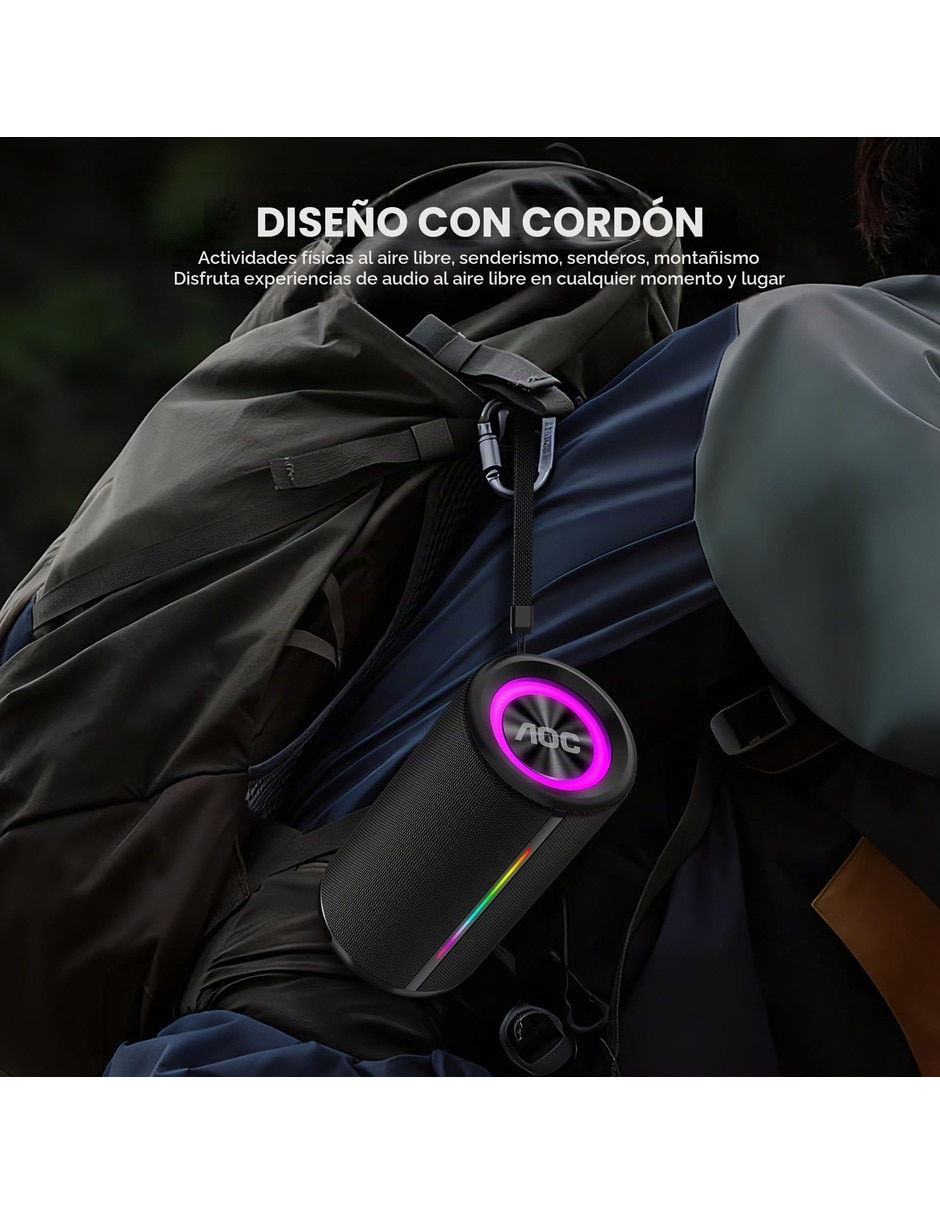 Bocina portátil bluetooth nfc