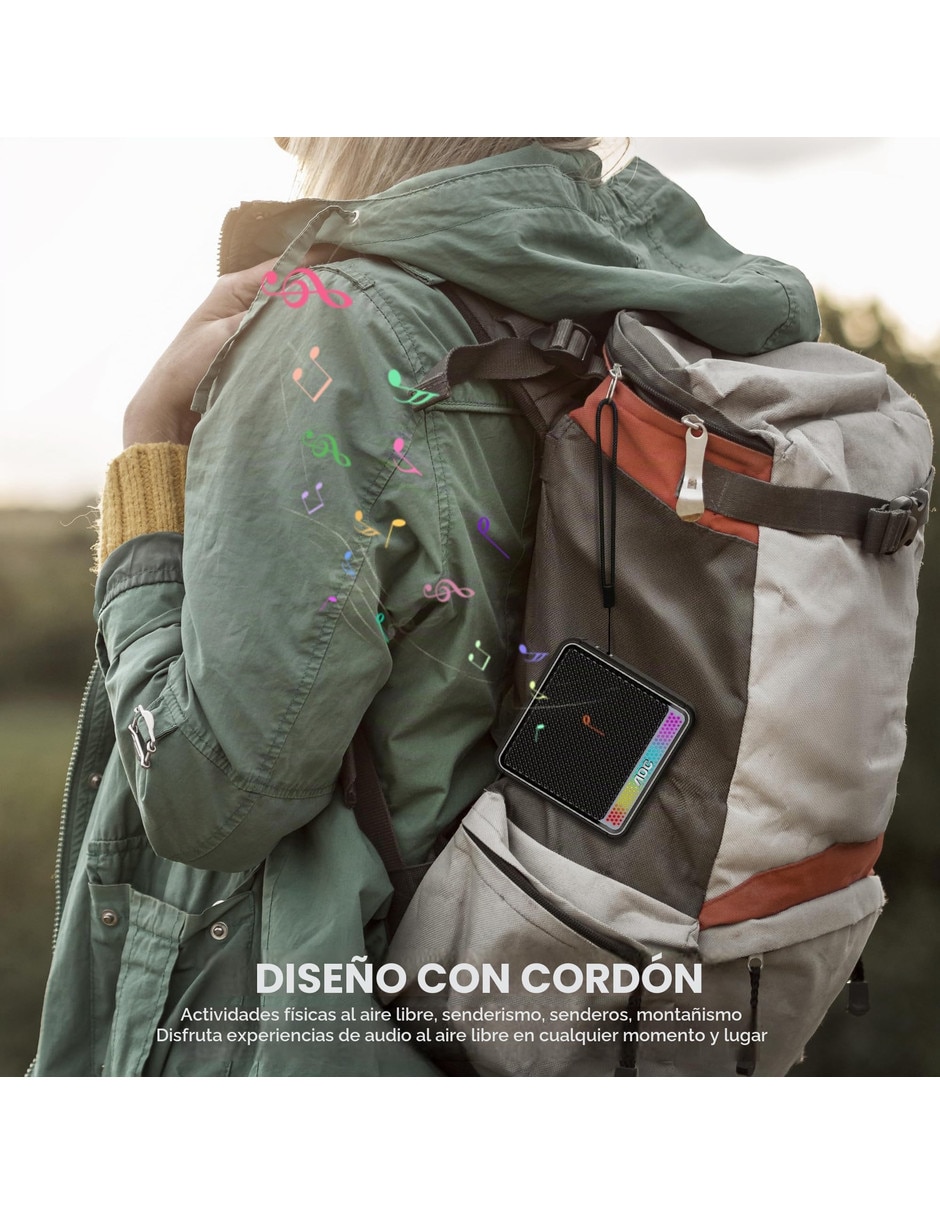 Bocina portátil bluetooth nfc