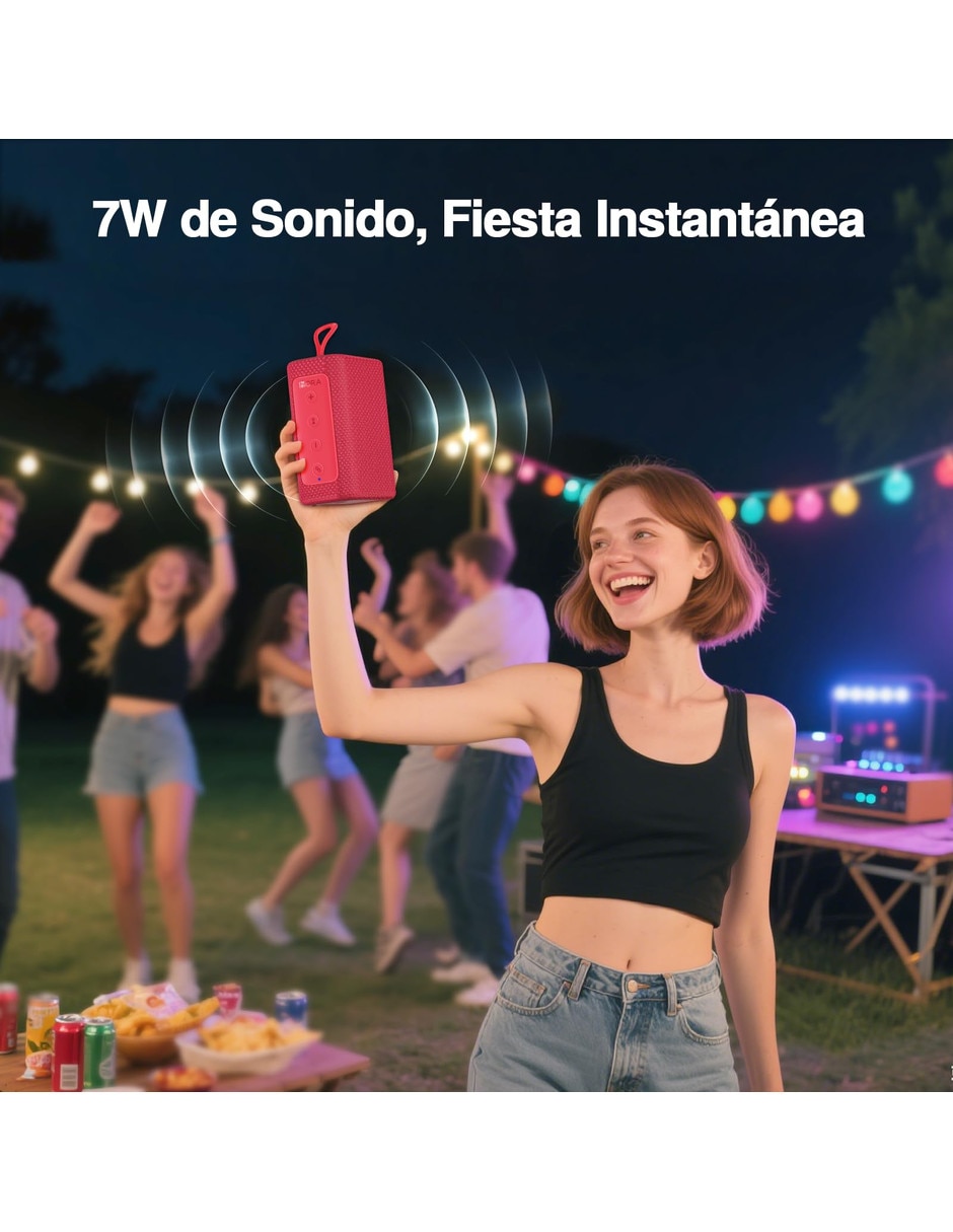 Bocina portátil bluetooth 5