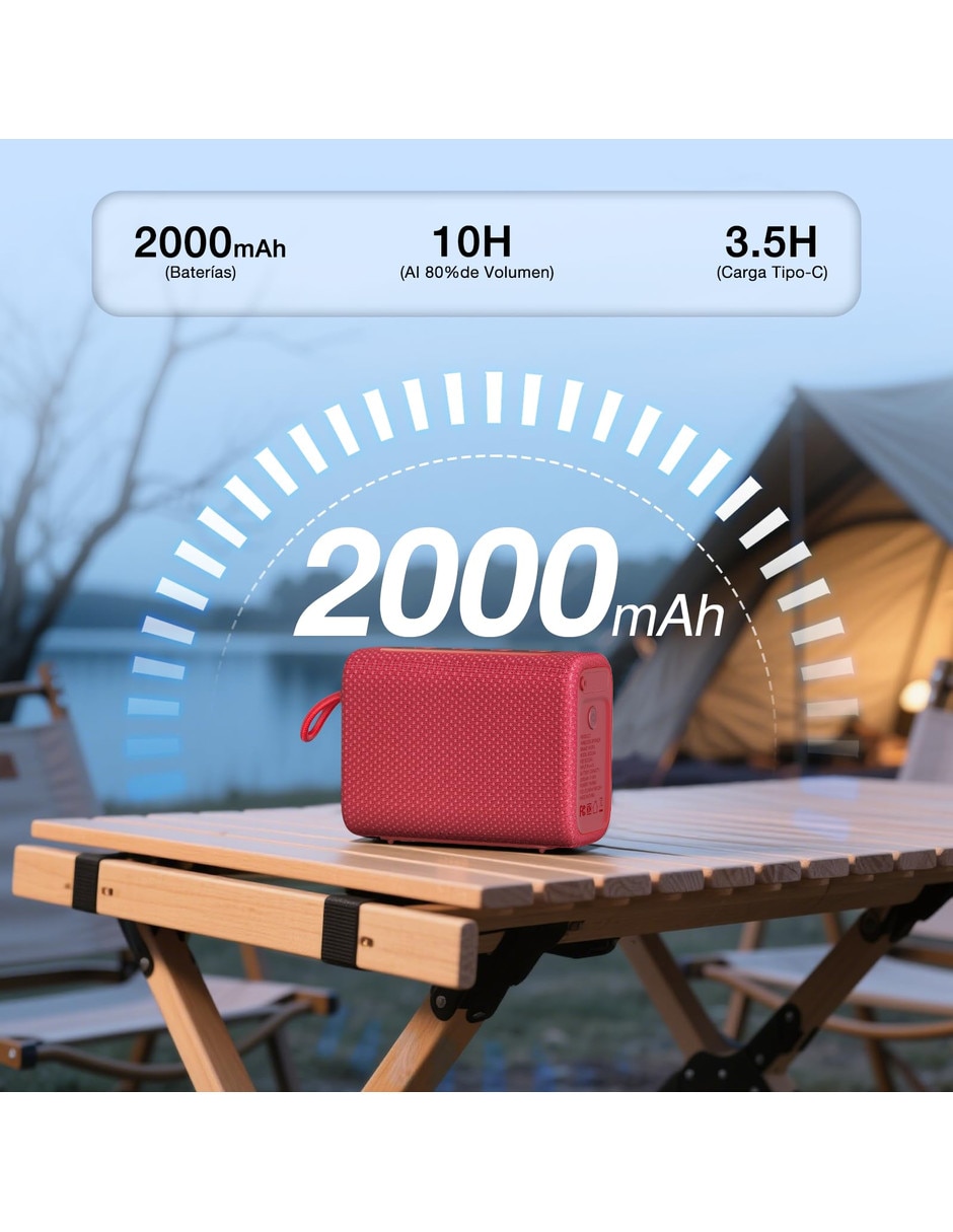 Bocina portátil bluetooth