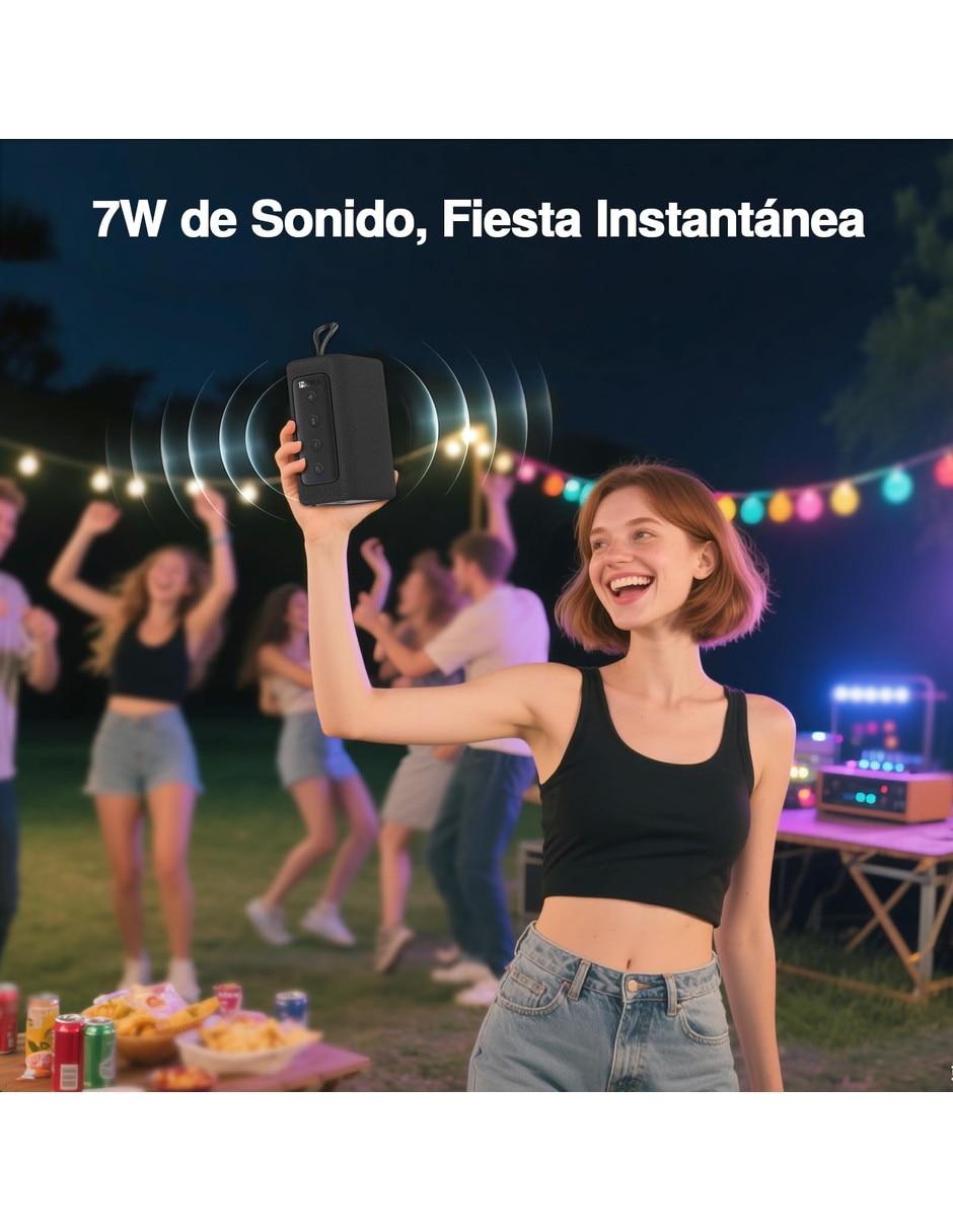 Bocina portátil bluetooth nfc 5