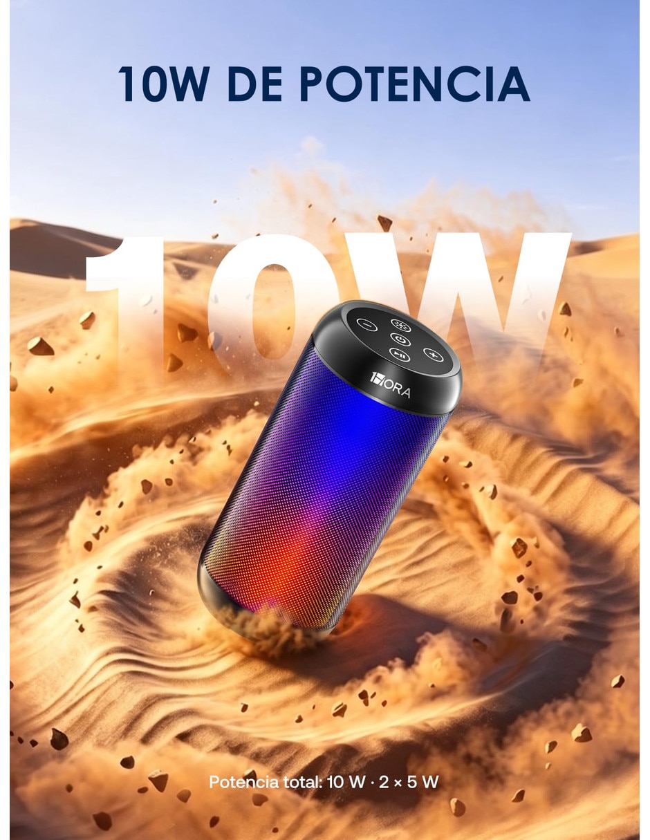 Bocina portátil alámbrica