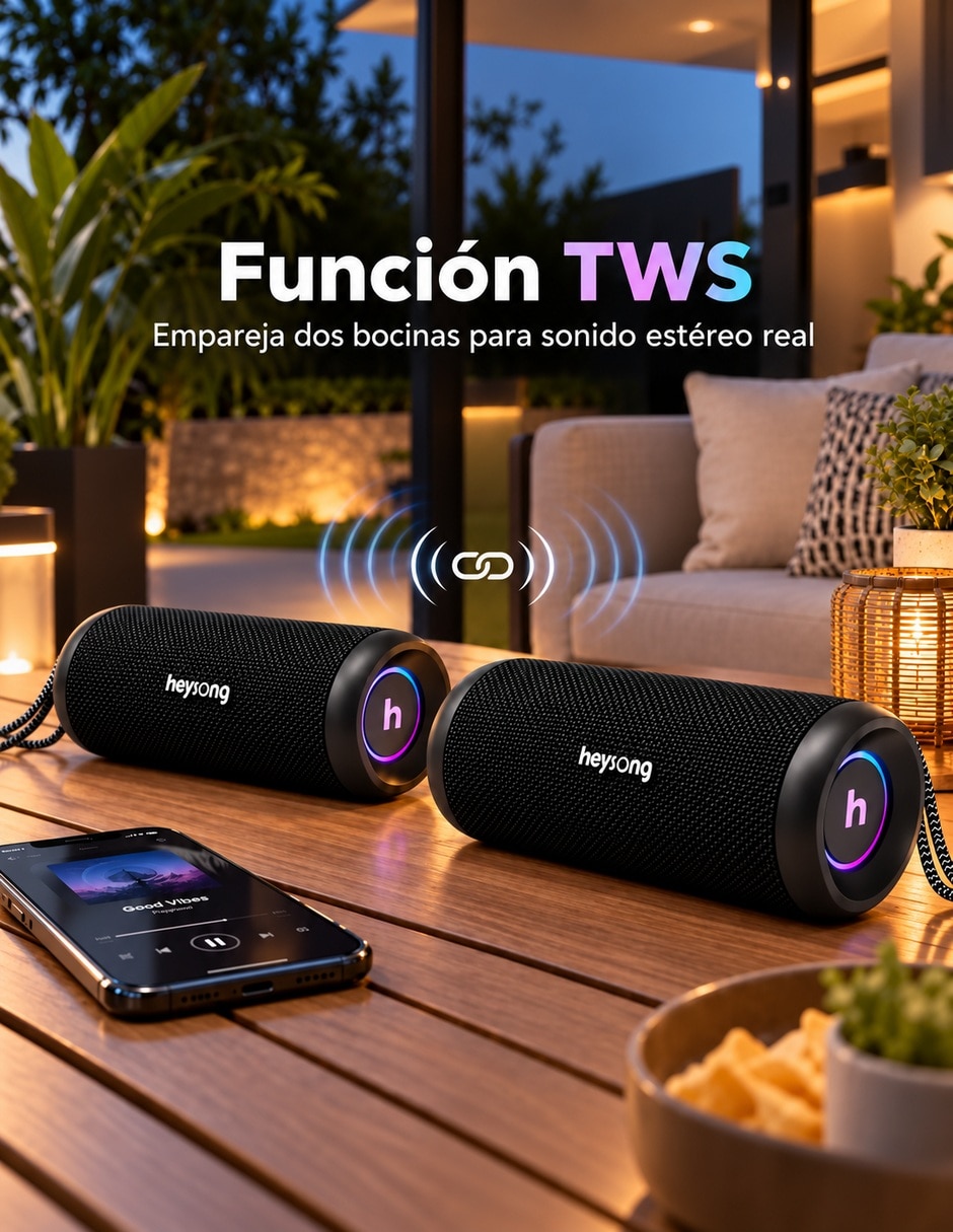 Bocina bluetooth 8