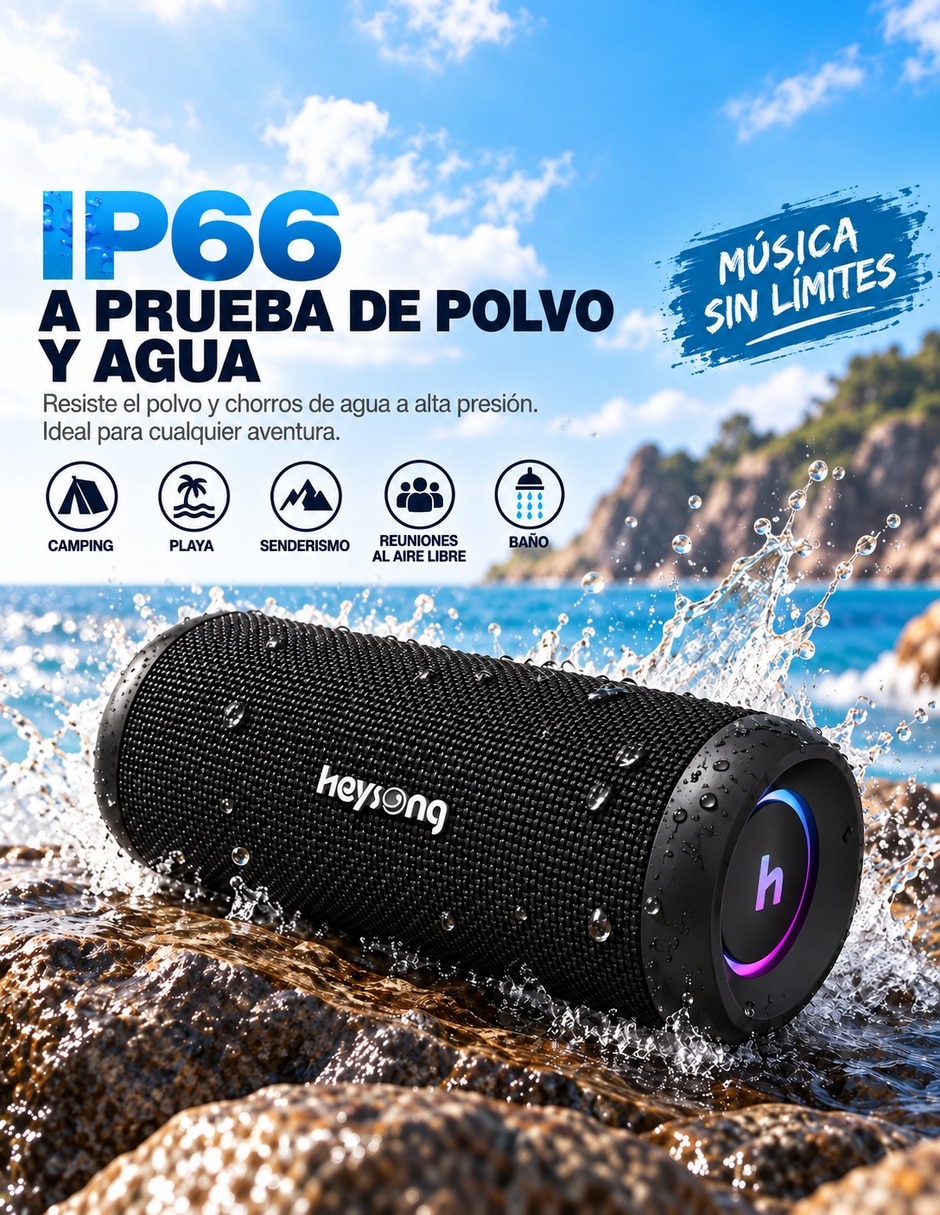 Bocina bluetooth 9