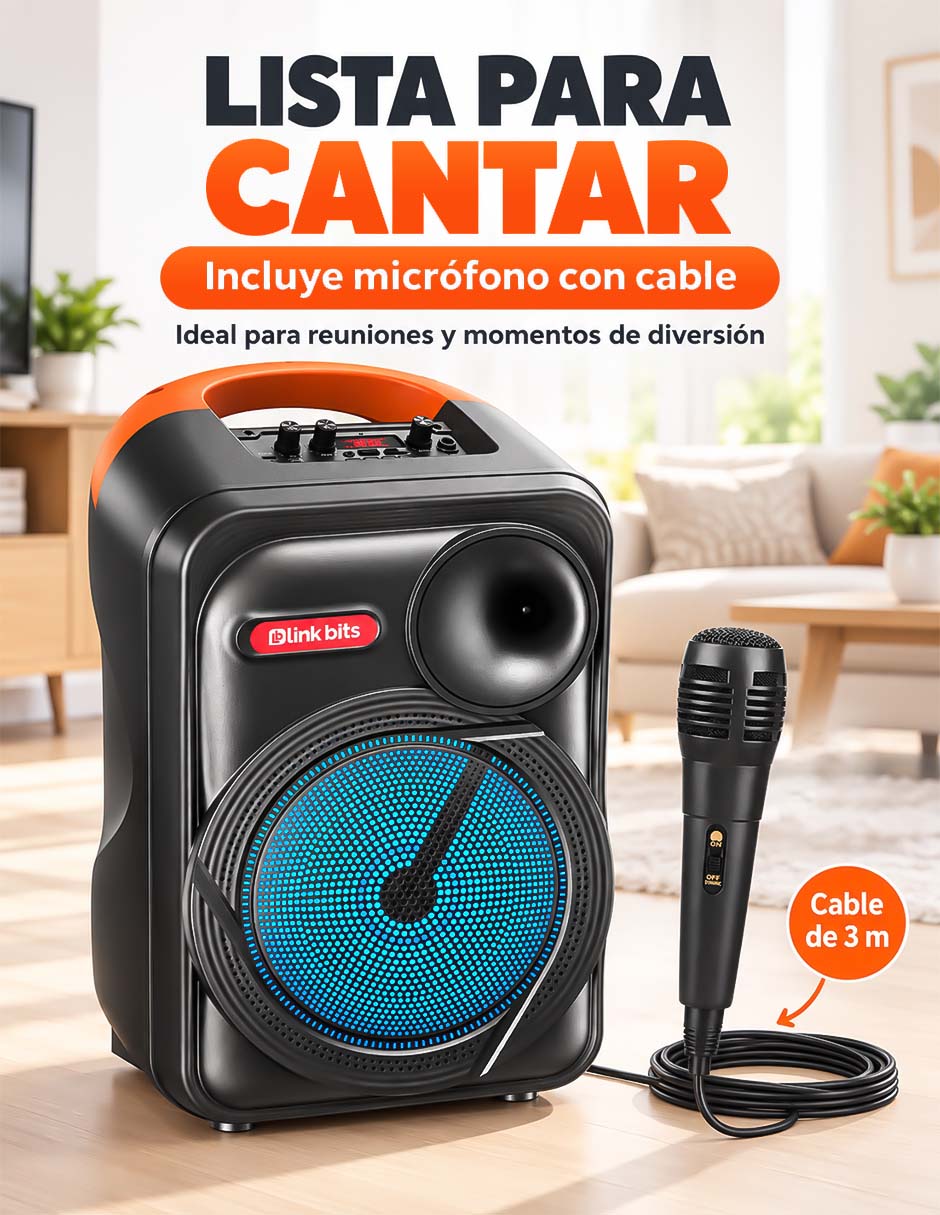 Bocina portátil bluetooth 3