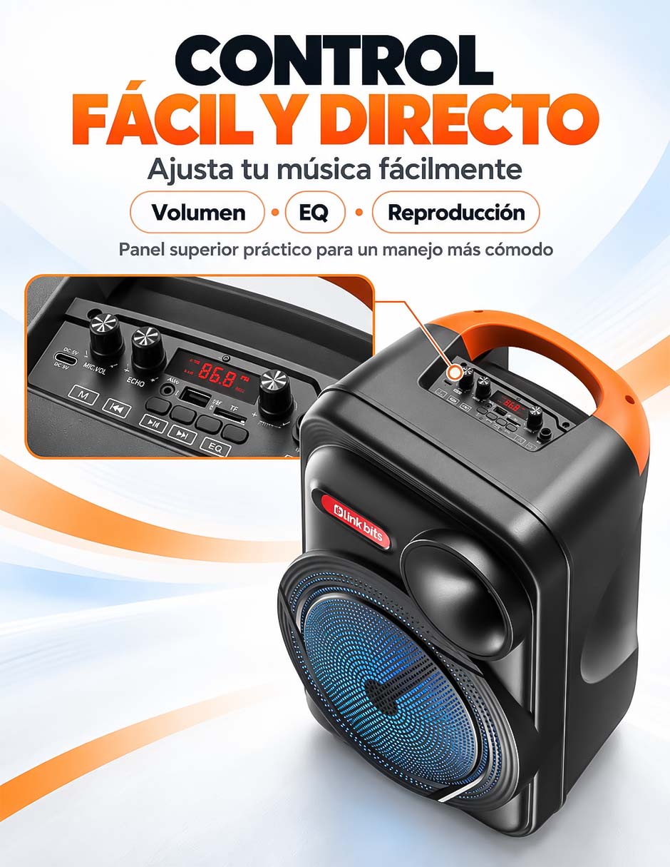 Bocina portátil bluetooth 4