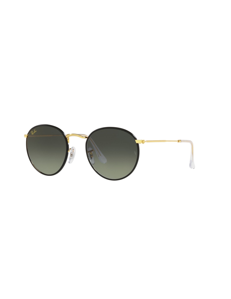 Lentes de sol round full color para hombre