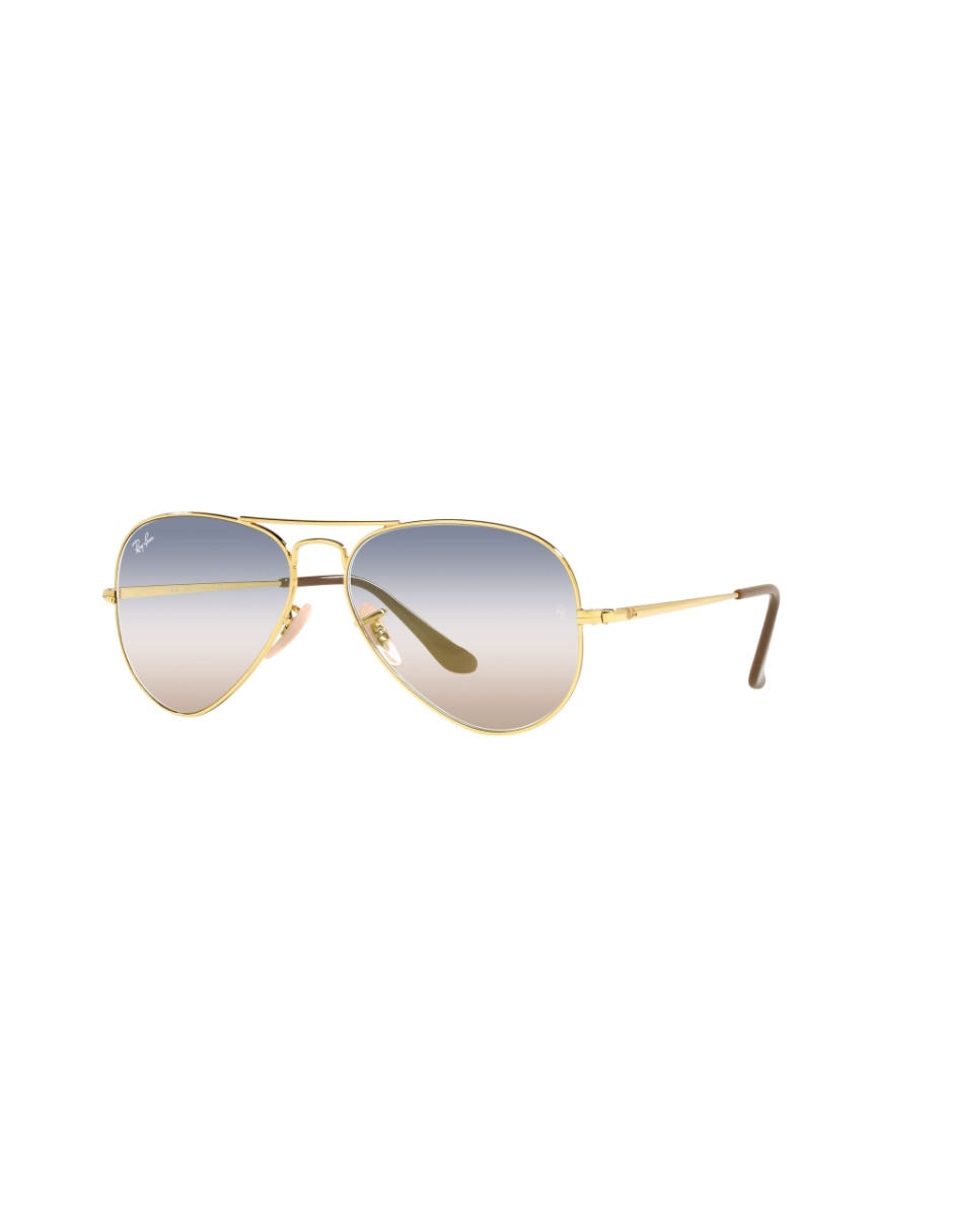 Lentes de sol aviator metal ii unisex