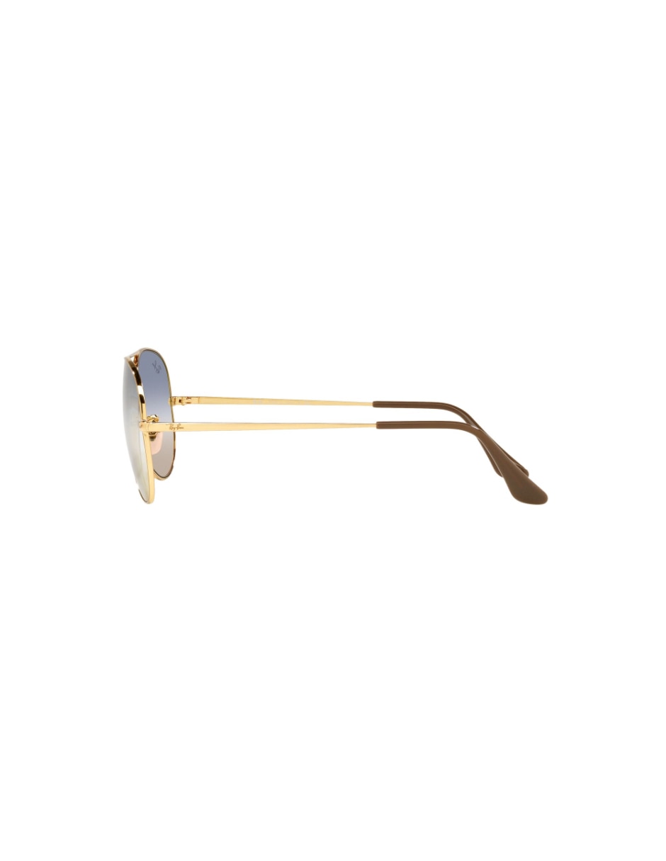 Lentes de sol aviator metal ii unisex
