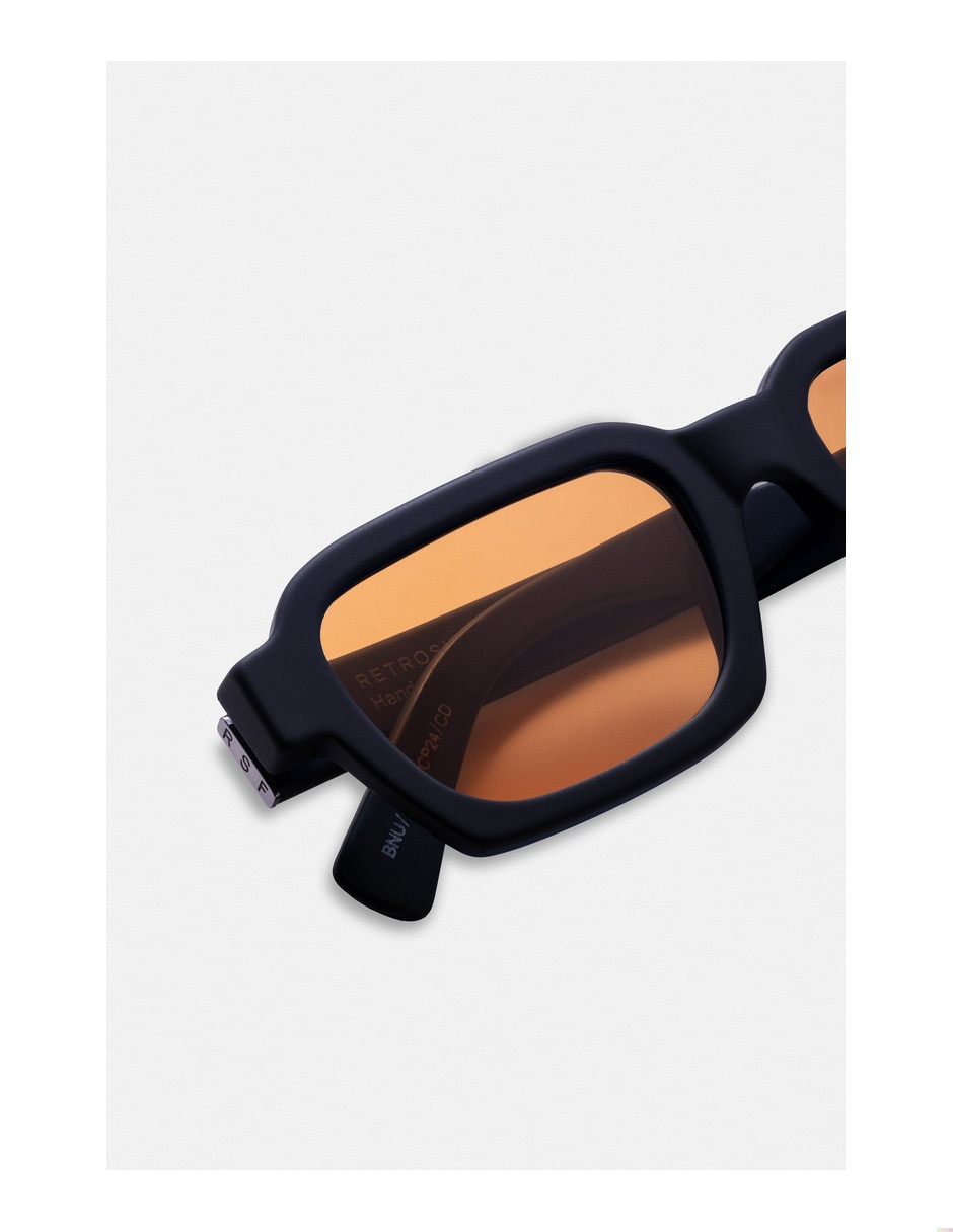 Lentes de sol caro black matte refined estate unisex