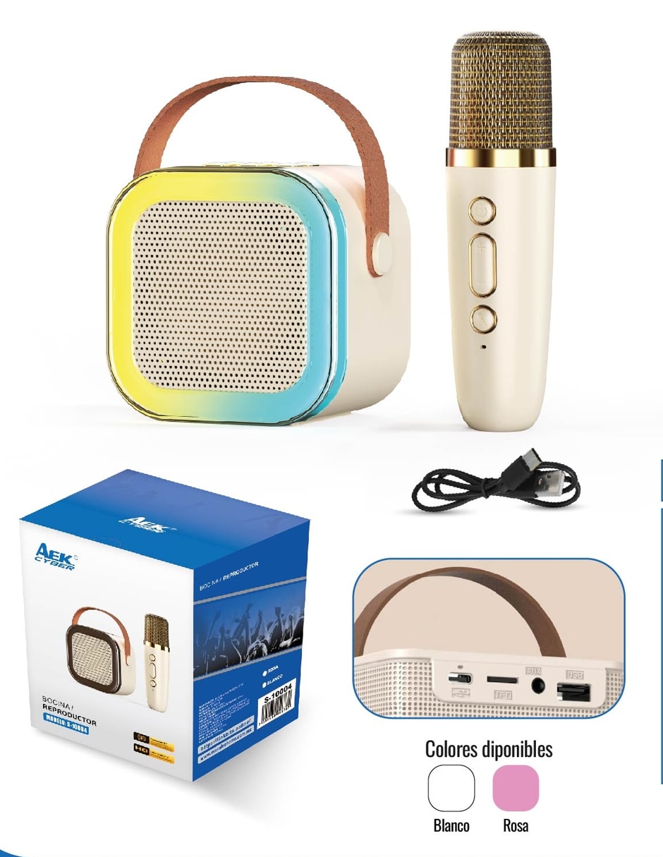 Bocina portátil bluetooth 1
