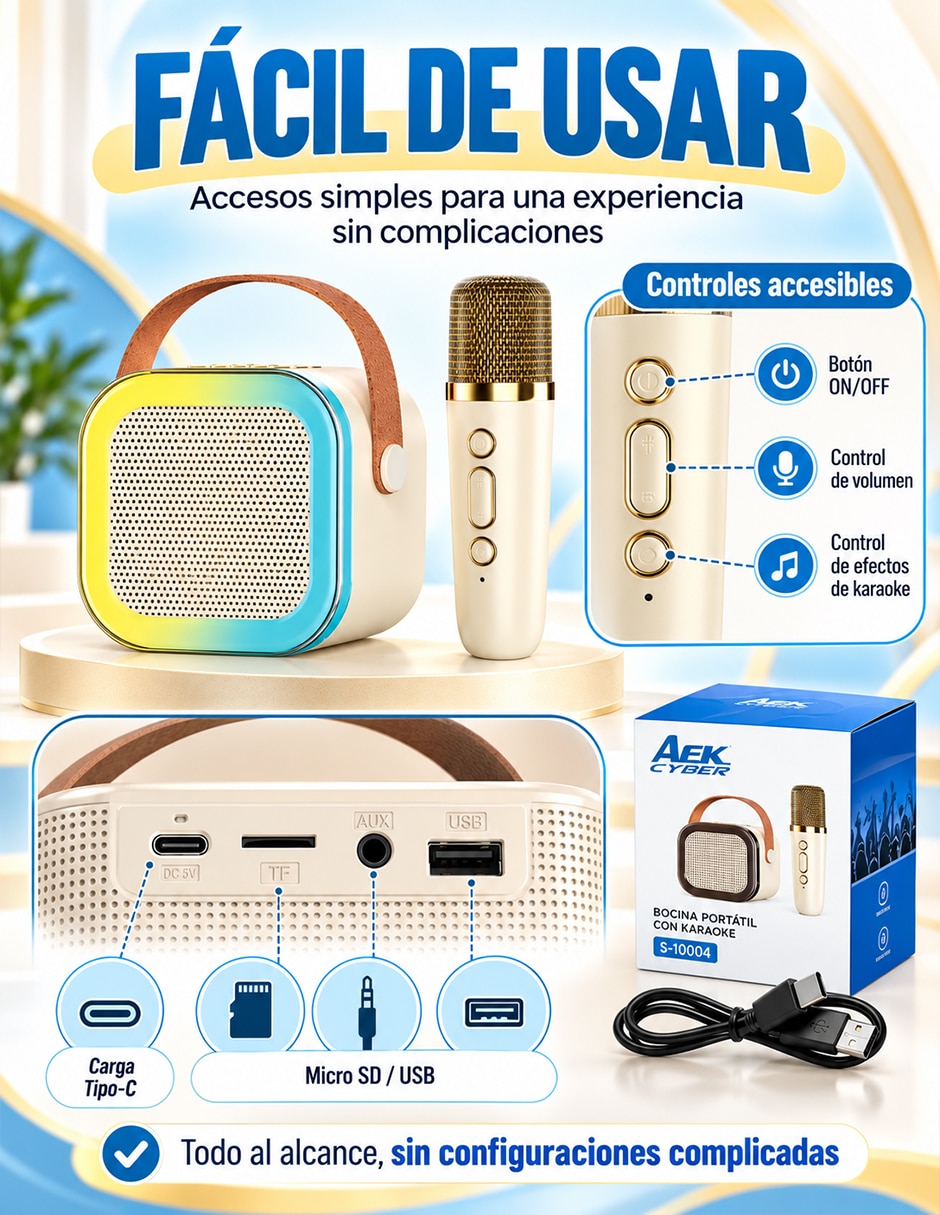 Bocina portátil bluetooth 2