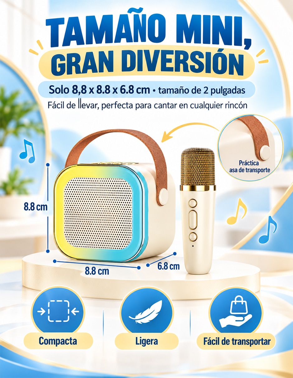 Bocina portátil bluetooth 7