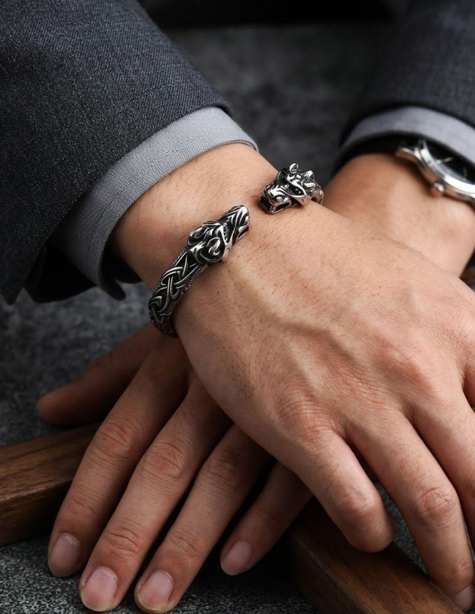 Brazalete de acero inoxidable 6
